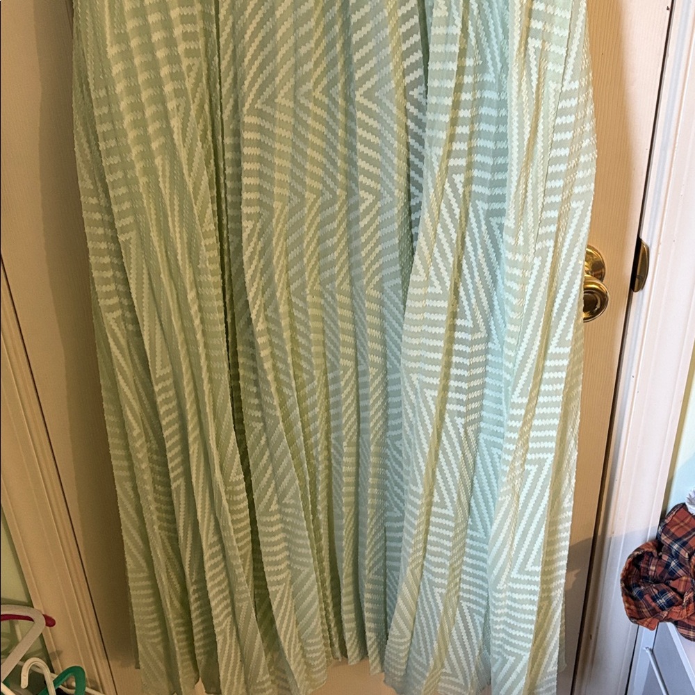 ASOS Mint Green Striped Maxi Dress - Picture 7 of 9